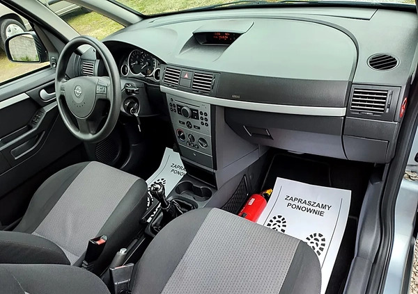 Opel Meriva cena 13900 przebieg: 97000, rok produkcji 2005 z Lubartów małe 497
